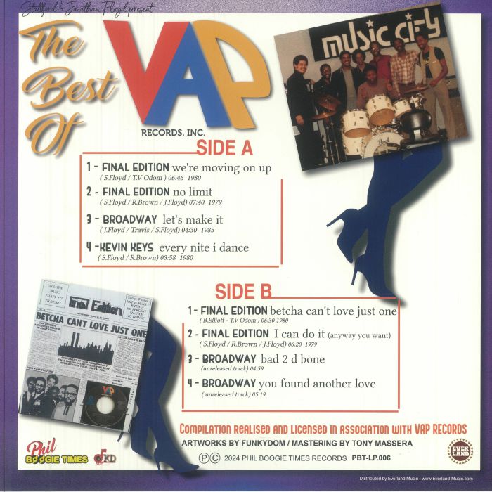 Vaps Raps VARIOUS - The Best Of VAP Records Vinyl at Juno Records.