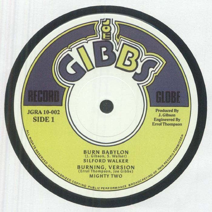 Sylford WALKER - Burn Babylon Vinyl at Juno Records.