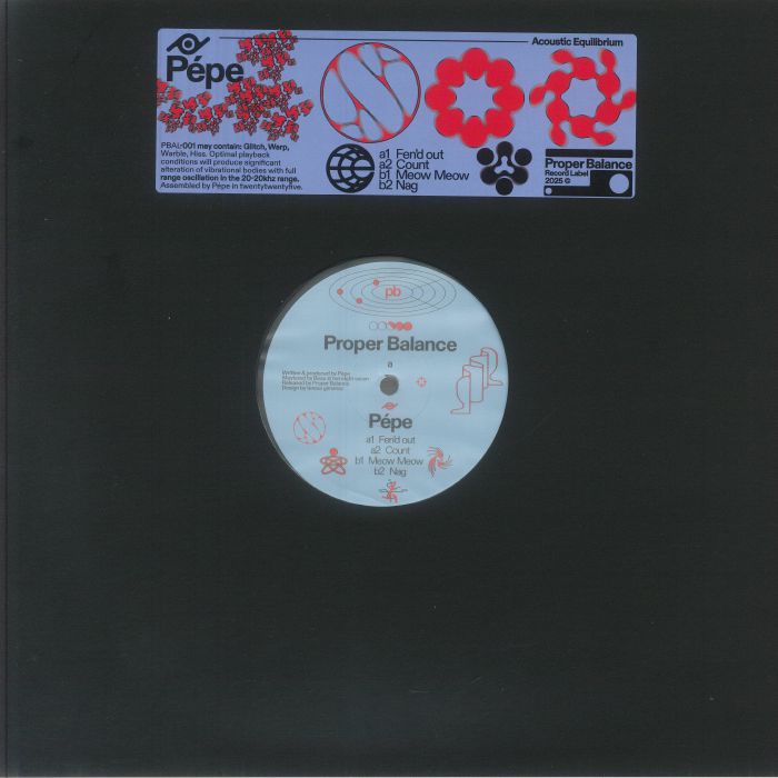 Pepe – PBAL 001 vinyl cover