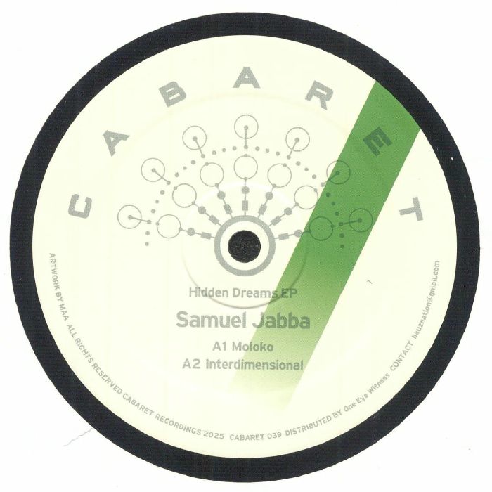 Samuel Jabba – Hidden Dreams EP vinyl cover
