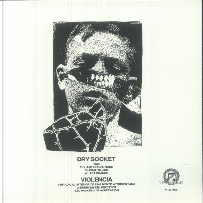 DRY SOCKET/VIOLENCIA - Split Vinyl at Juno Records.