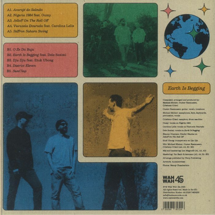 SUNBORN meets CLAP! CLAP! - Earth Is Begging Vinyl at Juno Records.