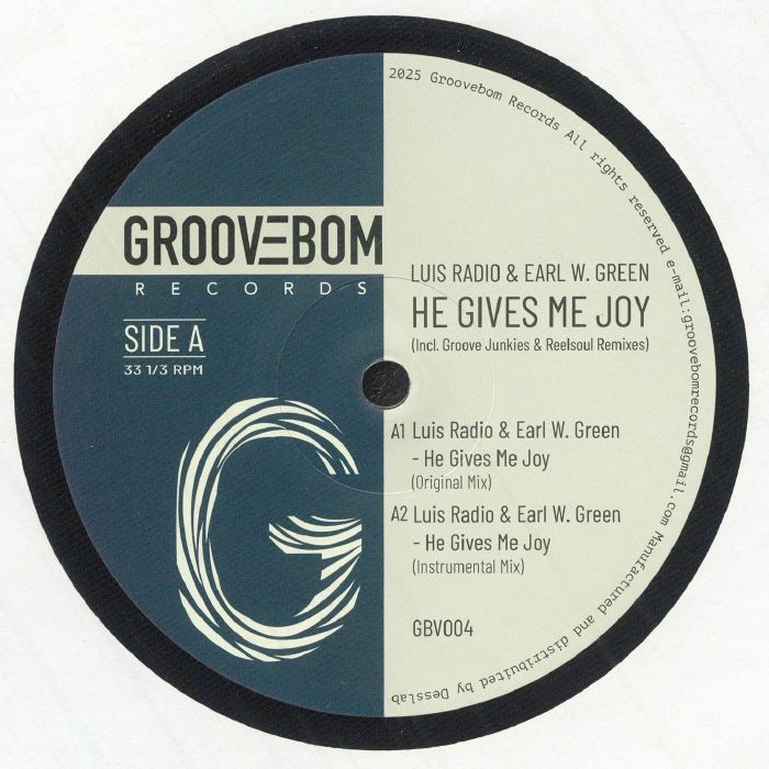 Luis Radio | Earl W Green – He Gives Me Joy vinyl cover