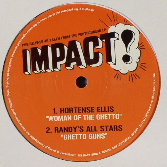 ELLIS, Hortense/RANDY'S ALL STARS/LLOYD PARKS/SKIN FLESH & BONES - Impact! (sampler)