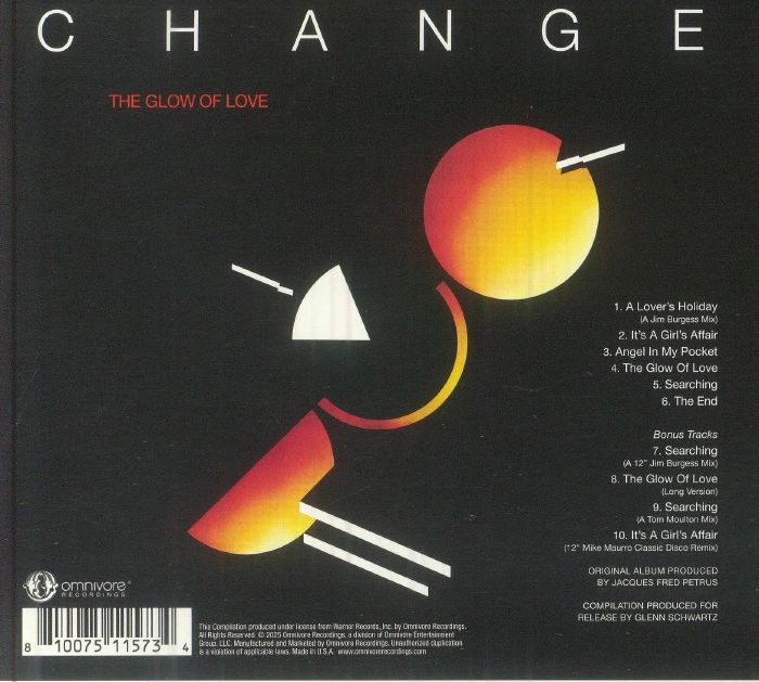 CHANGE The Glow Of Love CD At Juno Records change-the-glow-of-love-cd-at-juno-records