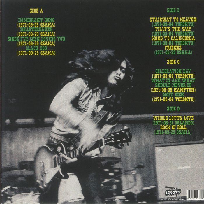 LED ZEPPELIN EVOLUTION IS TIMING 初回デザイン Led Zeppelin – Evolution Is Timing: 1975 (Ltd Ed 2-LP on