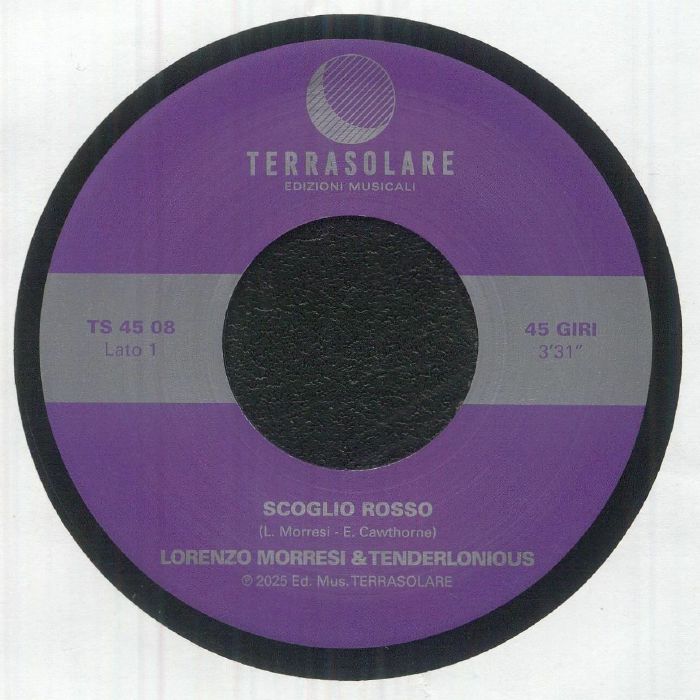 Lorenzo Morresi | Tenderlonious – Scoglio Rosso vinyl cover