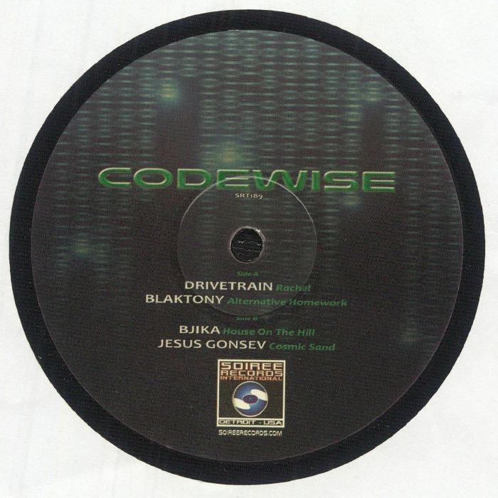 Drivetrain | Blaktony | Bjika | Jesus Gonsev – Codewise vinyl cover