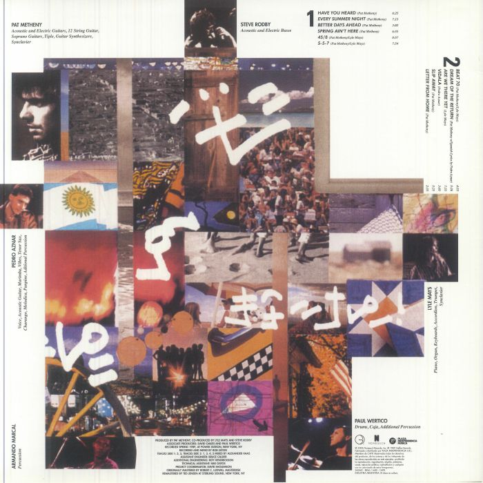 PAT METHENY GROUP - Letter From Home (reissue)