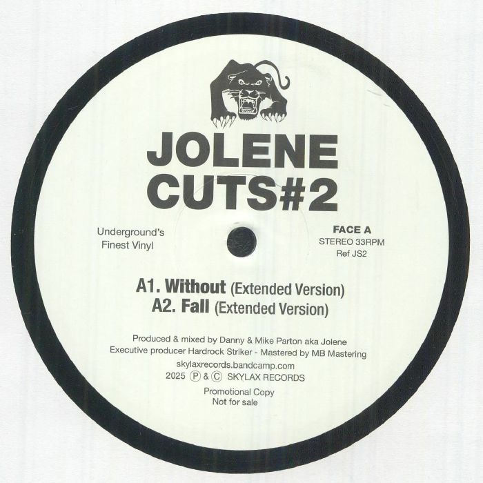 Js Edits – Jolene Cuts #2 vinyl cover