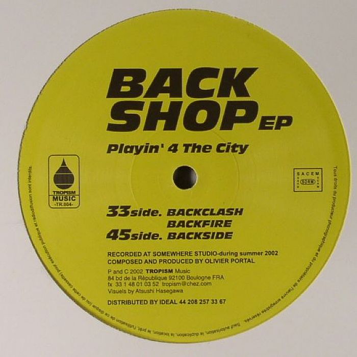 PLAYIN' 4 THE CITY - Back Shop EP