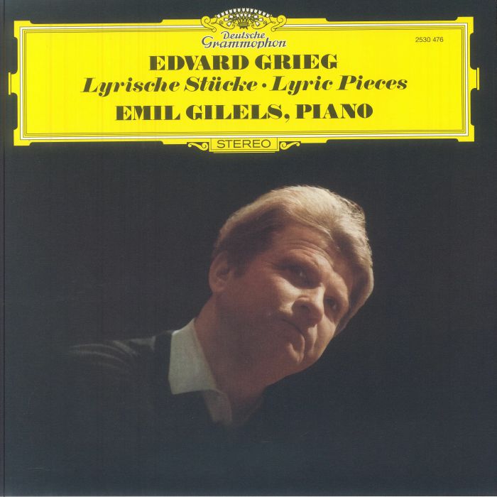 Edvard Grieg | Emil Gilels – Grieg: Lyric Pieces vinyl cover