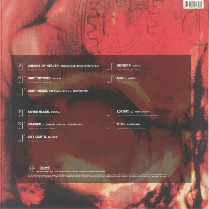 オリジナル3LP/The Prototype Years/Grooverider GROOVERIDER/VARIOUS - Grooverider Presents The Prototype Years