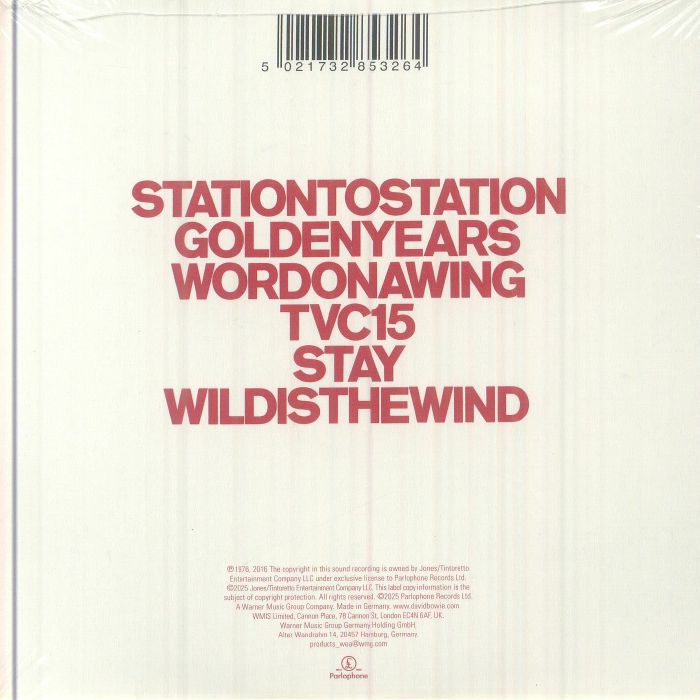 David BOWIE - Station to Station (remastered) CD at Juno Records.