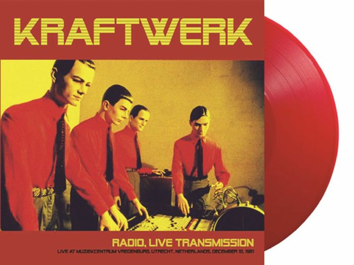Kraftwerk – Radio Live Transmission: Live At Muziekcentrum Vredenburg Utrecht Netherlands December 10 1981 FM Broadcast vinyl cover