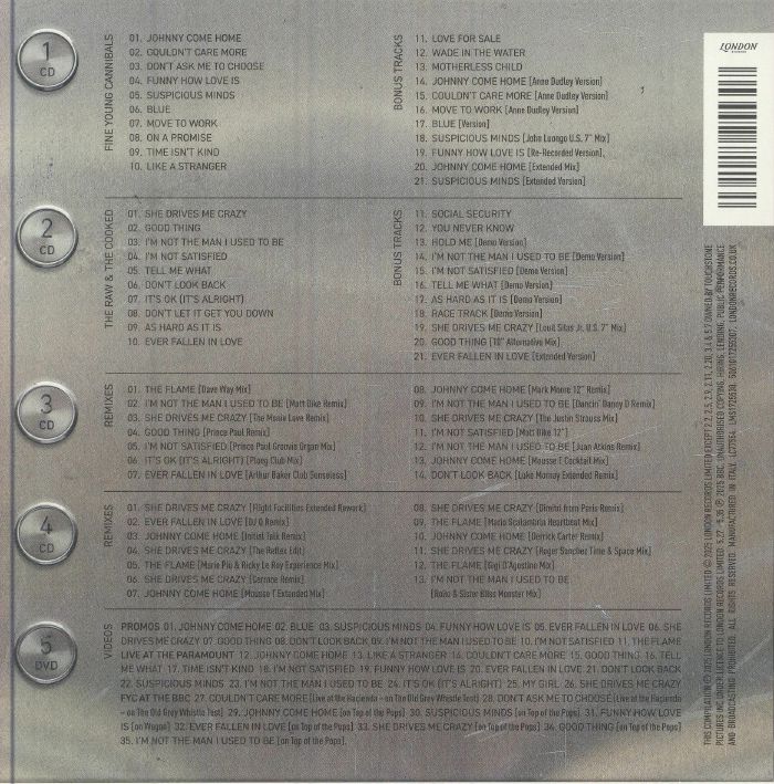 FINE YOUNG CANNIBALS - FYC40 CD at Juno Records.