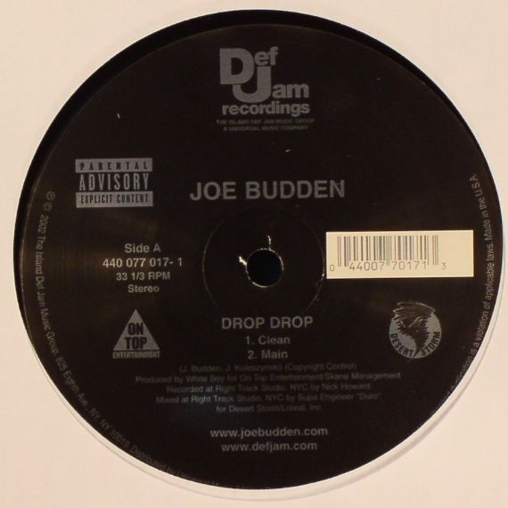 BUDDEN, Joe - Drop Drop