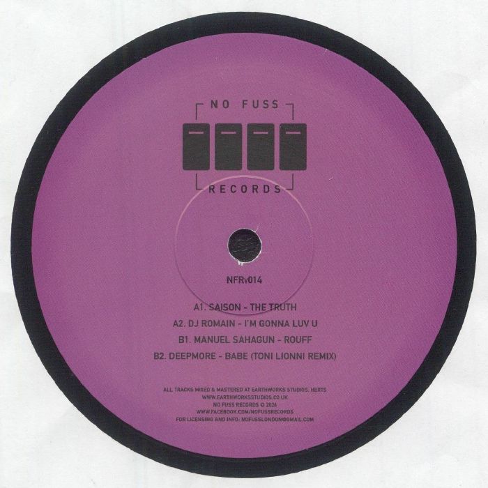 SAISON/DJ ROMAIN/MANUEL SAHAGUN/DEEPMORE - NFRV 014 レコード at