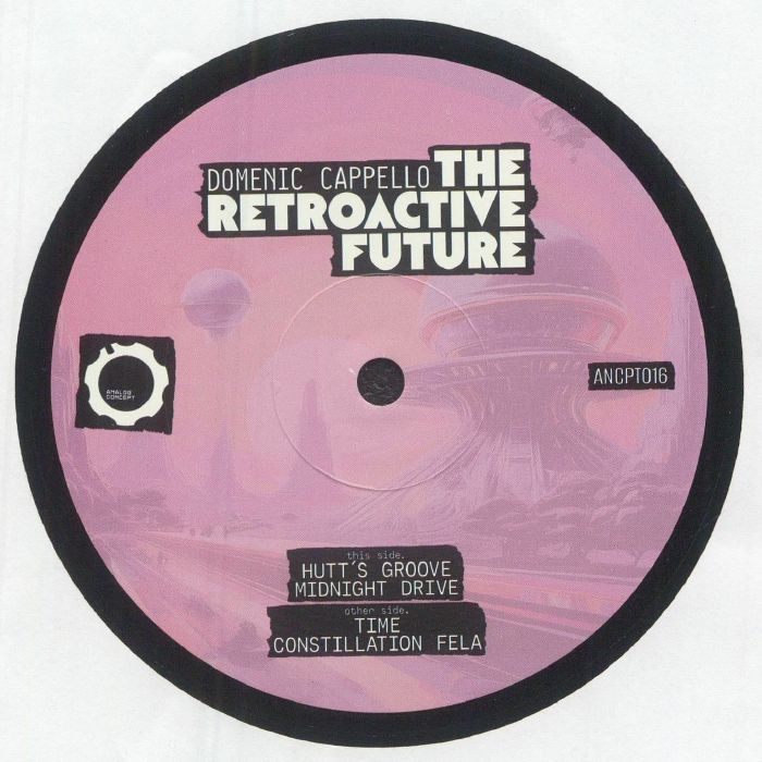 Domenic Cappello – The Retroactive Future vinyl cover