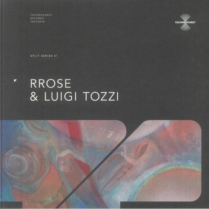 Rrose | Luigi Tozzi – Split Series 01 vinyl cover