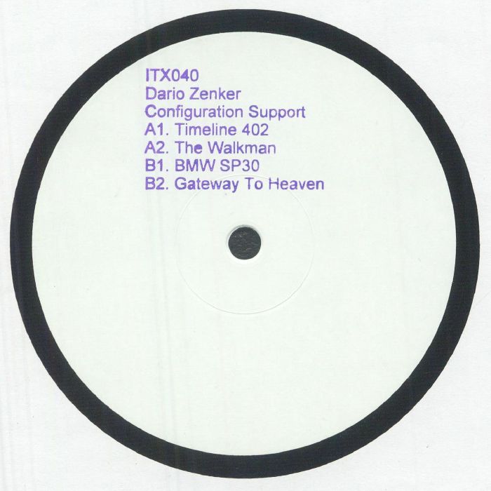 Dario Zenker – Configuration Support vinyl cover