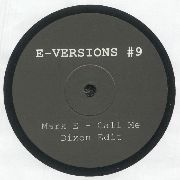 Mark E – E Versions 9 vinyl cover