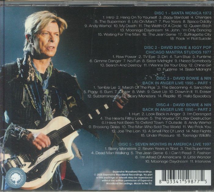 David BOWIE - Collected Broadcasts 1972-1997 CD at Juno Records.
