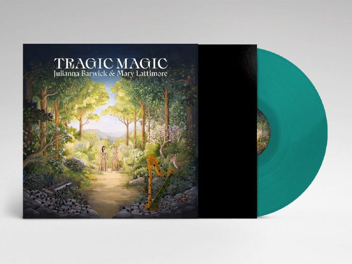 Julianna Barwick | Mary Lattimore – Tragic Magic vinyl cover