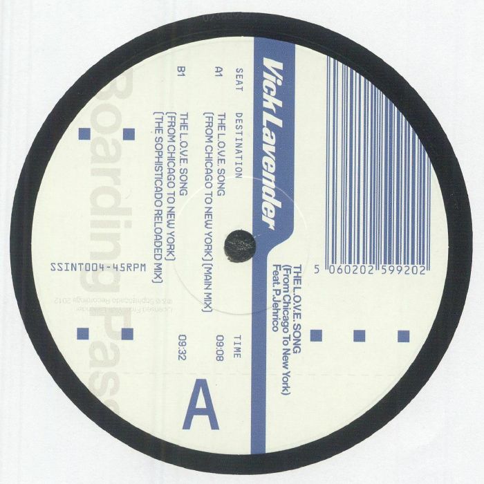 Vick LAVENDER feat P JEHRICO - The LOVE Song (From Chicago To New