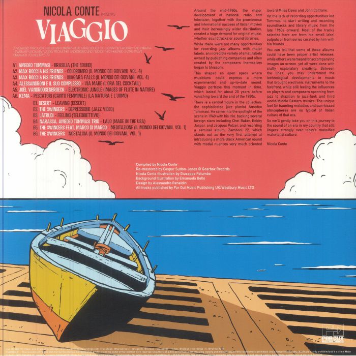 Nicola CONTE/VARIOUS - Nicola Conte Presents Viaggio Vinyl at Juno