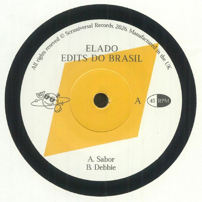 Elado – Edits Do Brasil vinyl cover