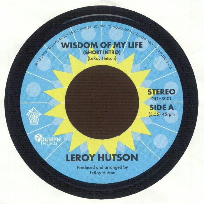 Leroy HUTSON - Wisdom Of My Life レコード at Juno Records.