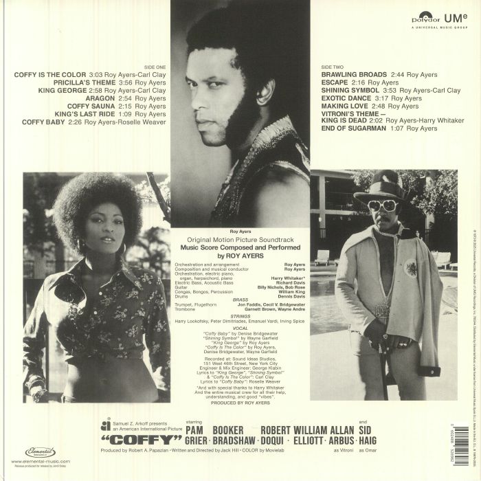 Roy AYERS - Coffy (Soundtrack) (reissue) Vinyl at Juno Records.