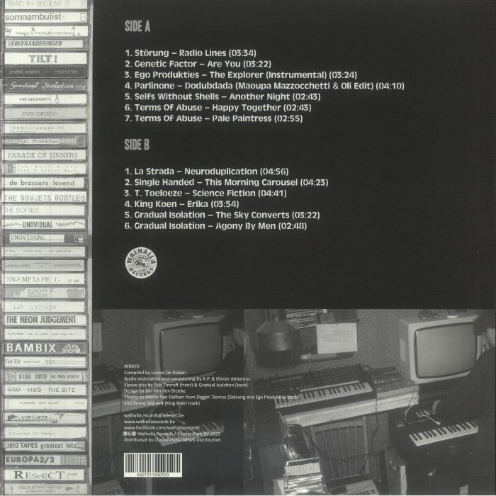 VARIOUS - Underground Wave Vol 7: Cassette Music From Belgium