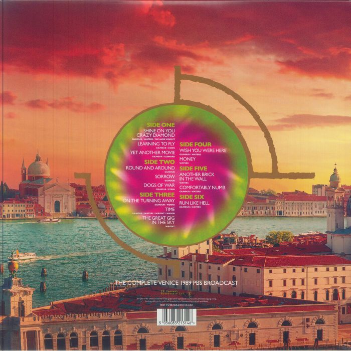 PINK FLOYD - Live In Venice: The Complete Venice 1989 PBS Broadcast