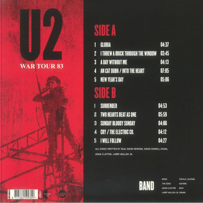 U2 - War Tour 83: Live Radio Broadcast Vinyl at Juno Records.