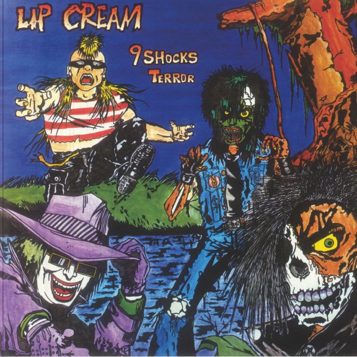 Lip Cream – 9 Shocks Terror vinyl cover