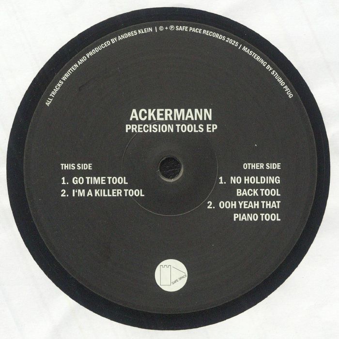 Ackermann – Precision Tools EP vinyl cover