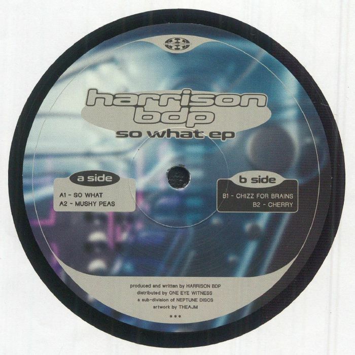 Harrison Bdp So What EP