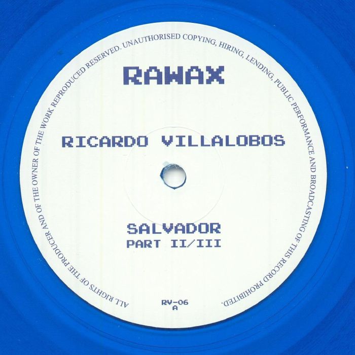 Ricardo Villalobos – Salvador Part II / III vinyl cover