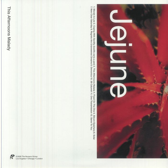 JEJUNE - This Afternoons Malady (remastered) レコード at Juno Records