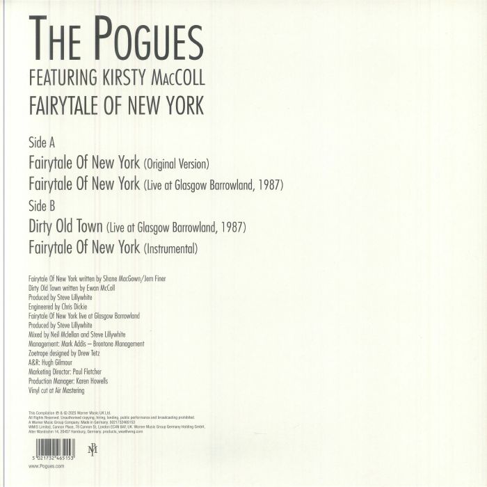 The POGUES - Fairytale Of New York Vinyl at Juno Records.