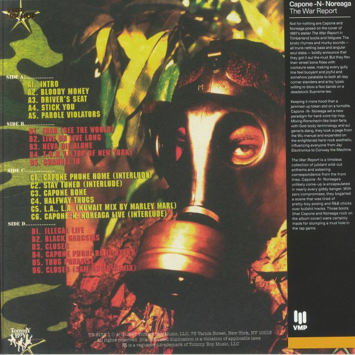 CAPONE'n'NOREAGA - The War Report (25th Anniversary Edition) (B-STOCK ...
