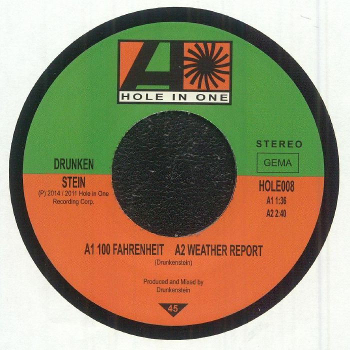 Drunkenstein | Powerule – HOLE 008 vinyl cover