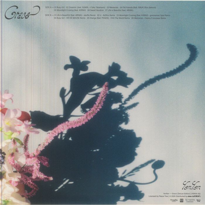 YONYON - Grace (Deluxe Edition) Vinyl at Juno Records.