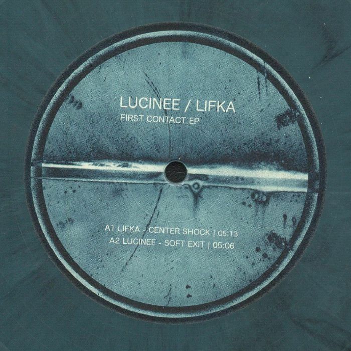Lucinee | Lifka – First Contact EP vinyl cover