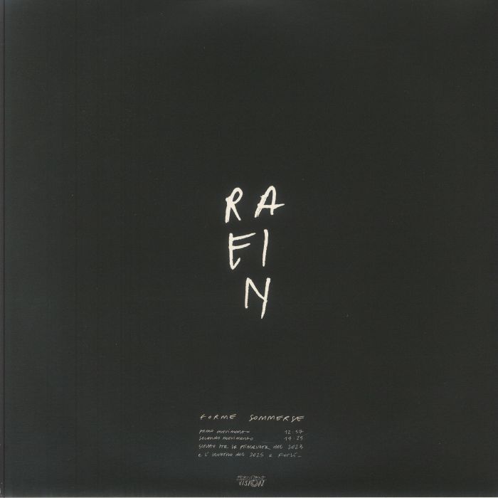 RAEIN - Forme Sommerse