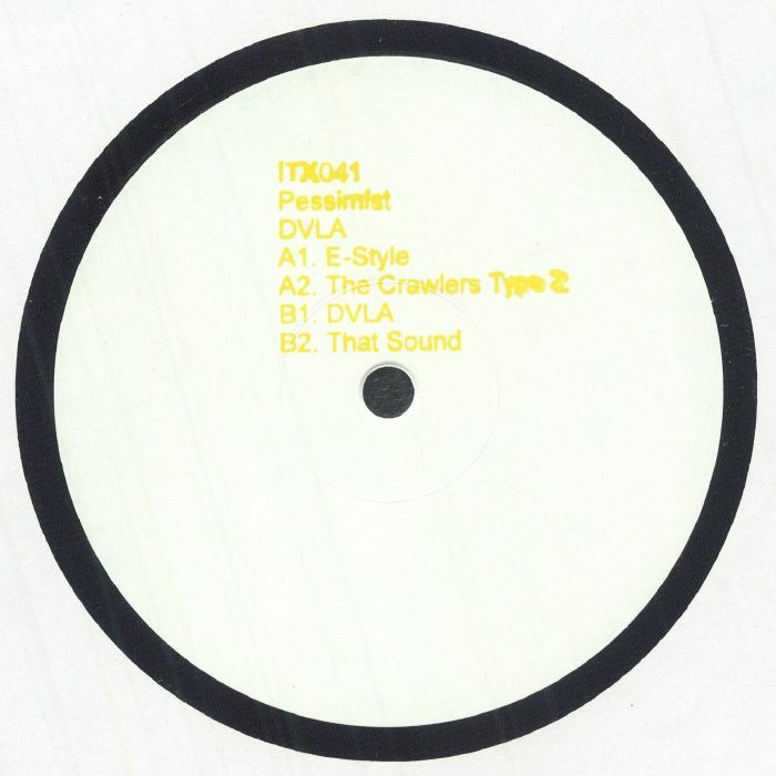Pessimist – DVLA vinyl cover