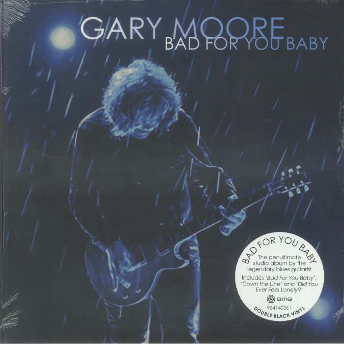 Gary Moore – Bad For You Baby vinyl cover