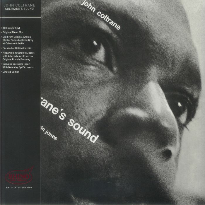 John Coltrane – Coltrane's Sound (mono) (Rhino High Fidelity Edition) vinyl cover